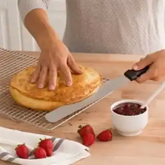 Couteau à génoise et spatule à glaçage