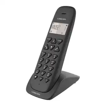 Electro Dépôt Téléphone solo avec répondeur logicom vega155t noir offre