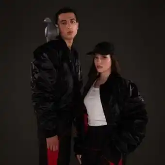 Stay high padded bomber jacket