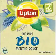 Lidl Lipton thé Bio offre