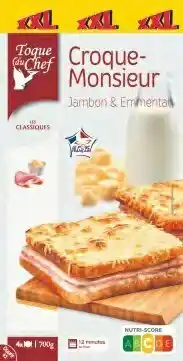 Lidl 4 croque-monsieur à gratiner offre