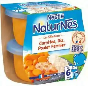 Lidl Nestlé NaturNes poulet, riz, carottes offre