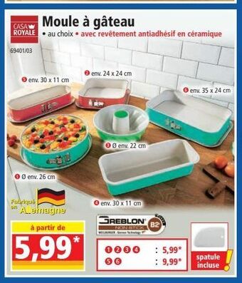 Norma Moule à gateau offre