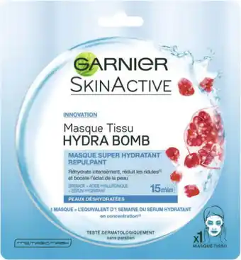 Masque Tissu Hydra Bomb Peaux clair Déshydratées SkinActive