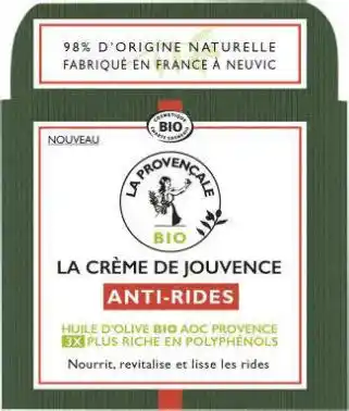 Géant Casino La Crème de Jouvence anti-rides BIO offre