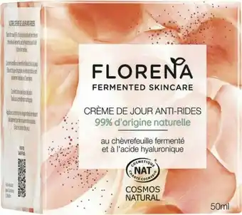 Géant Casino Crème de jour anti-rides 99% d’origine naturelle offre