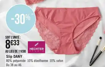 Géant Casino Slip DANY offre