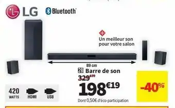 Conforama Barre de son offre