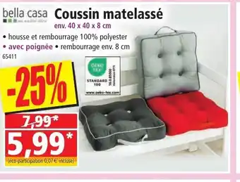 Norma Bella casa Coussin matelassé offre