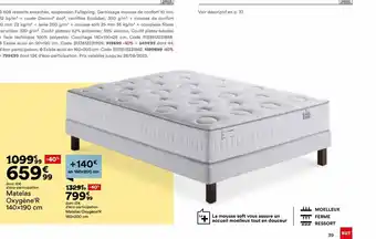 BUT Matelas Oxygène'R offre