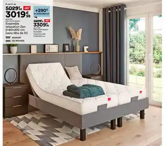 BUT Ensemble relaxation Zen offre