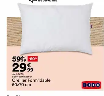 BUT Oreiller Form'idable offre