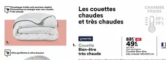 Couette Bien-être très chaude 140x200 cm