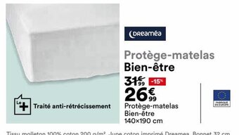 BUT Protège-matelas Bien-être offre