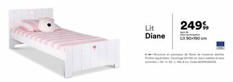 BUT Lit 90x190 cm offre