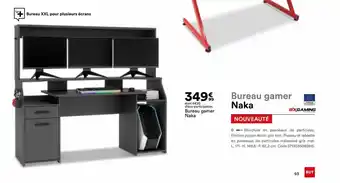 BUT Bureau gamer Naka offre