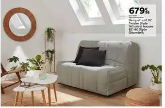 Banquette-lit BZ Twister Slyde