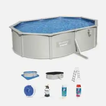 Decathlon Piscine hors sol hydrium 5x3,6m + chlore i alice's offre