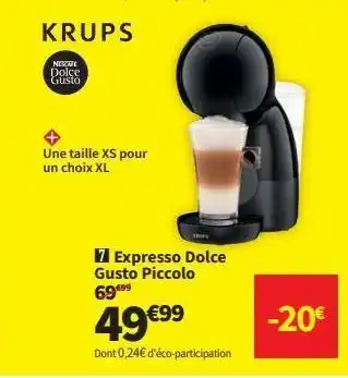 Expresso dolce gusto piccolo