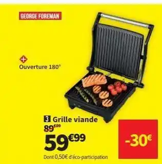 Conforama Grille viande offre