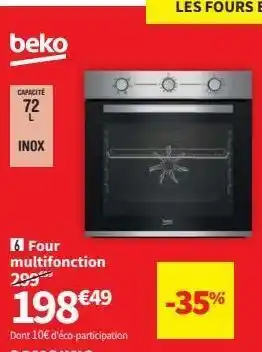 Conforama Four multifunction offre