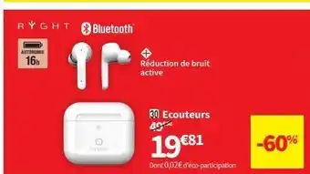 Conforama Écouteurs offre