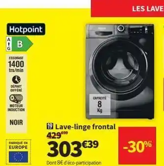 Conforama Lave-linge frontal offre