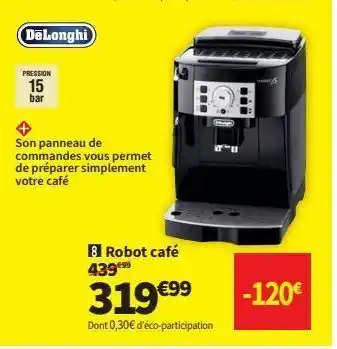 Conforama Robot café offre