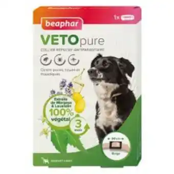Terranimo Vetopure collier répulsif antiparasitaire pour chien et chiot  offre