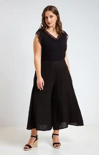 Jupe culotte minorque en lin