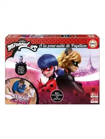 KIABI Jeu miraculous ladybug : a la poursuite de papillon offre