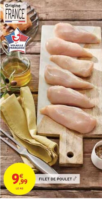 Intermarché Filet de poulet offre