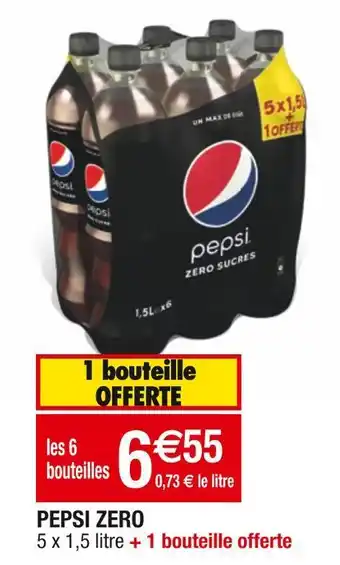 Cora x Carrefour Pepsi zero pepsi zero offre