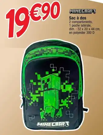 Cora x Carrefour Sac à dos offre