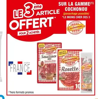 Cora x Carrefour Cochonou le 3ème article offert pour 2 achetés sur la gamme(1) cochonou offre