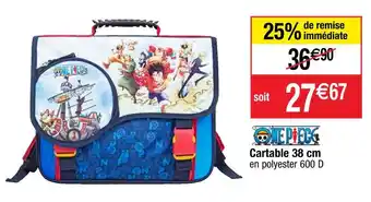 Cora x Carrefour Onepiece cartable 38 cm offre