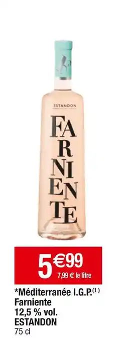 Estandon méditerranée i.g.p. farniente 12,5 % vol.
