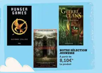 Hyper U Notre sélection jeunesse offre