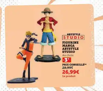 Hyper U Figurine manga abystyle studio offre