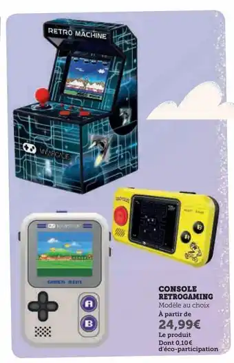 Hyper U Console retrogaming offre