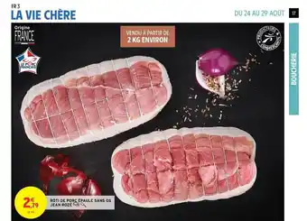 Tôti De Porc épaule Sans Os Jean Rozé