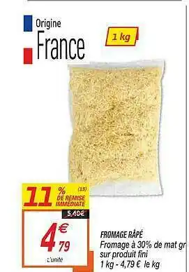 Fromage Râpé