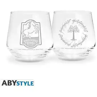 E.Leclerc Lord of the rings - set de 2 verres poney fringant & arbre gondor offre