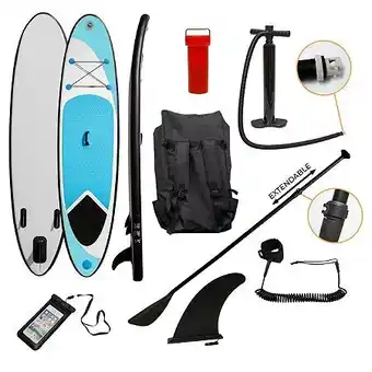 E.Leclerc Planche de paddle gonflable bleue 3m offre