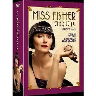 E.Leclerc Coffret miss fisher enquête, saisons 1 à 3 offre