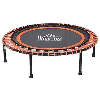 E.Leclerc Trampoline de fitness / gymnastique haute performance ø 102 cm élastiques bungee utilisation intérieure extérieure orange noi offre