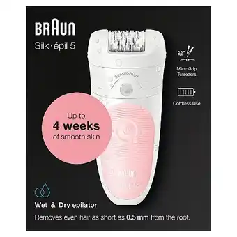 E.Leclerc Epilateur électrique braun skil epil se5-516 offre