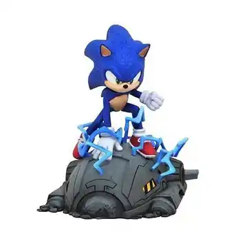 E.Leclerc Figurine sonic l'hérisson diamond select diorama gallery 13 cm offre