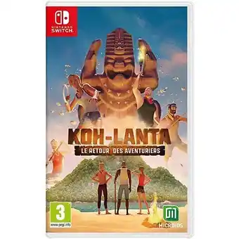 Koh lanta : le retour des aventuriers (switch)