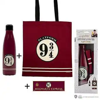 Pack 3 produits plateforme 9 3/4 - harry potter